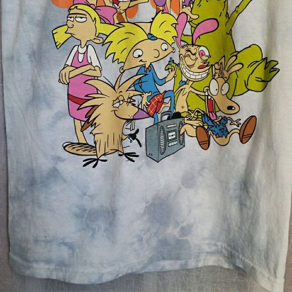 Nickelodeon Viacom T-Shirt Size S Hey Arnold Norbert Beaver CatDog Stimpy Rocko - Picture 5 of 8